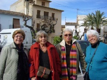 L-R: Pilar-Vivi Escriva-Inma-AlmaFlor